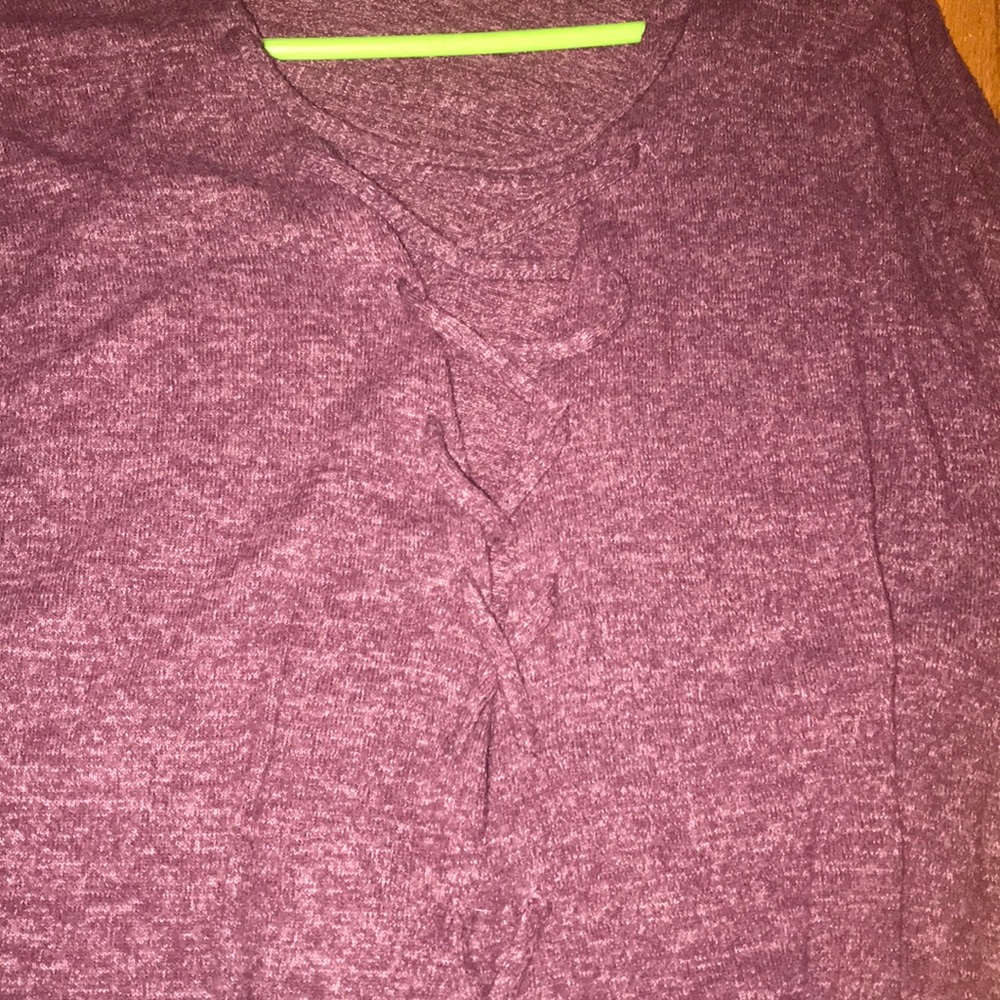 Purple sweater